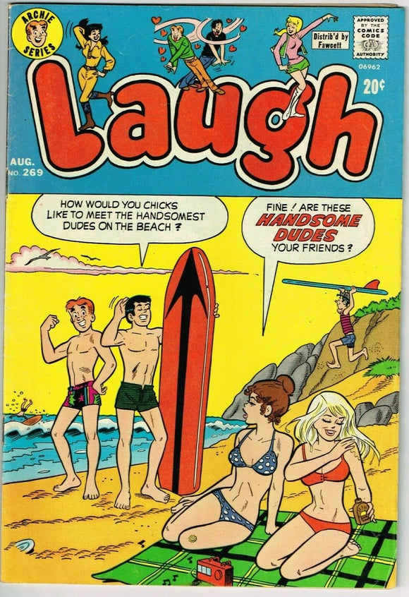 Laugh #269 (1946) - 6.0 FN *Bikini Cover/Archie*