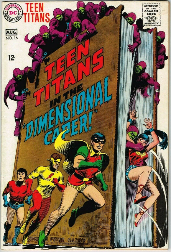 Teen Titans #16 (1966) - 5.5 FN- *The Dimensional Caper*