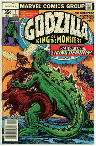 Godzilla #5 (1977) - 5.0 VG/FN *The Isle of Lost Monsters*