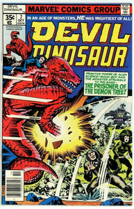 Devil Dinosaur #7 (1970) - 7.0 FN/VF *Demon-Tree*