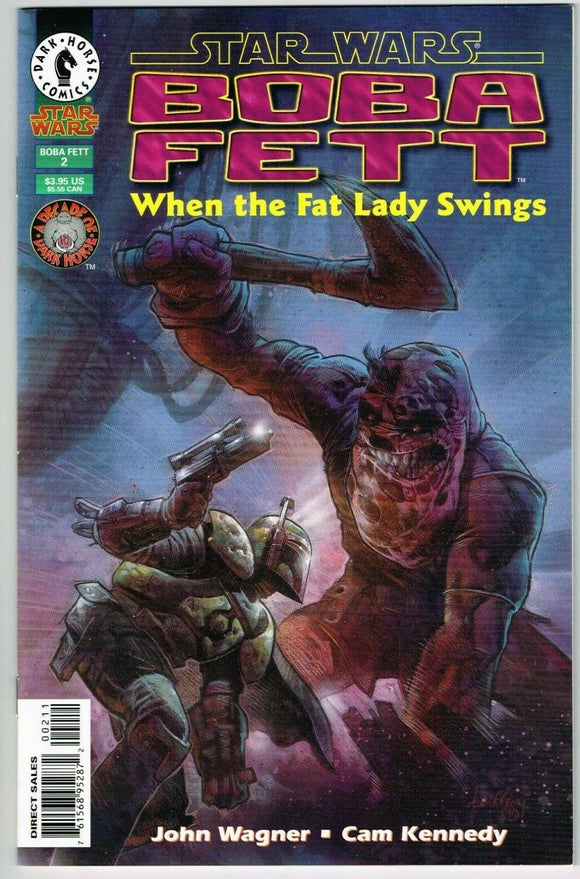 Star Wars Boba Fett When The Fat Lady Swings #2 (1996) - 9.2 NM-