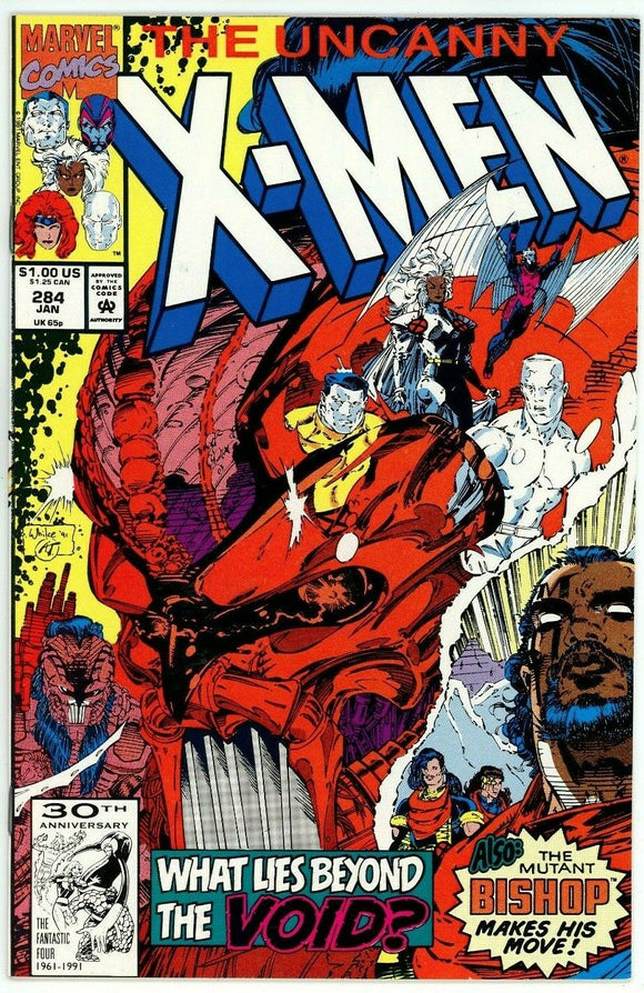 Uncanny X-Men #284 (1963) - 9.2 NM- *Into the Void*