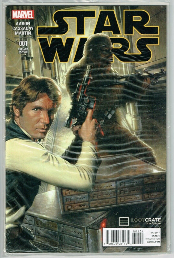 Star Wars #1 (2015) - 9.4 NM *Loot Crate Variant* Marvel