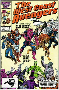 West Coast Avengers #18 (1985) - 7.0 FN/VF *Lost in Space and Time*