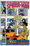 Spectacular Spider-Man #123 (1976) - 6.0 FN *Mary Jane Meets Black Cat Newsstand