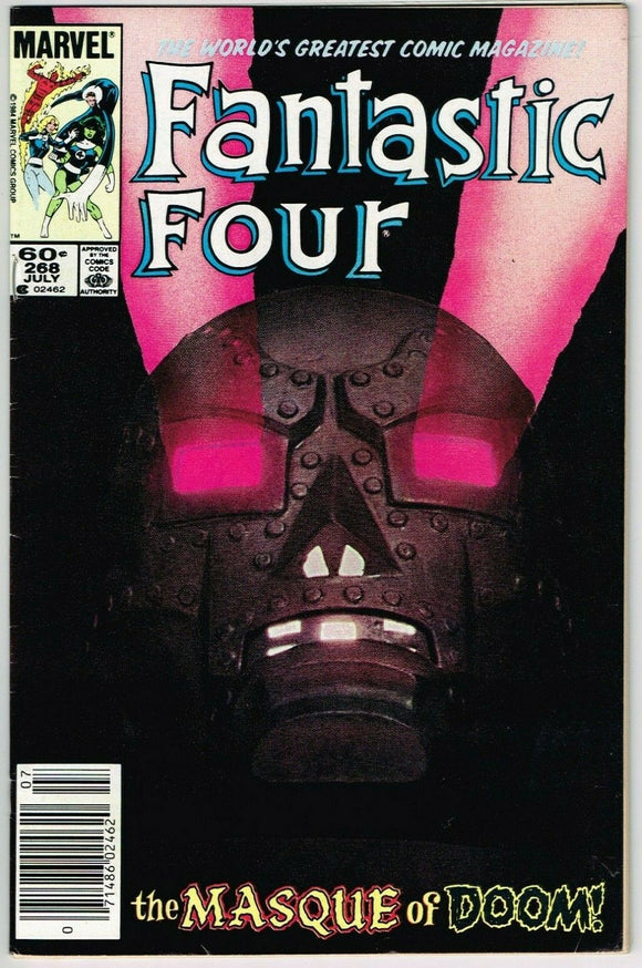 Fantastic Four #268 (1962) - 6.5 FN+ *Great Doom Cover/Hulk*