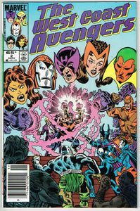 West Coast Avengers #2 (1985) - 7.0 FN/VF *Ultron* Newsstand