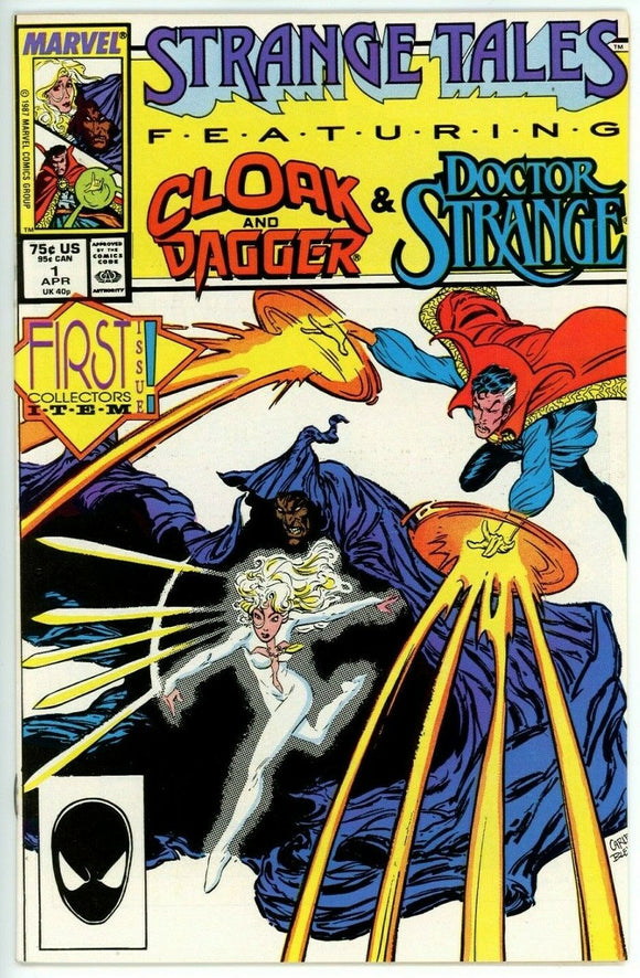 Strange Tales #1 (1987) - 8.5 VF+ *Cool Doctor Strange/Cloak & Dagger Cover*