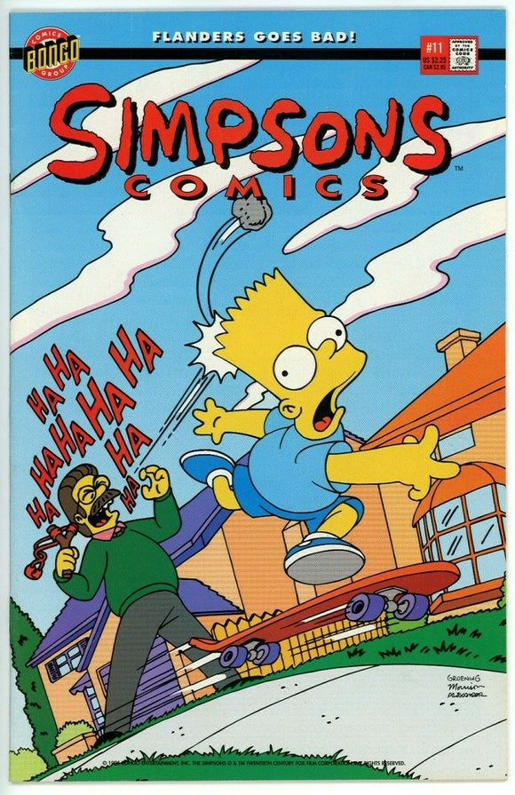 Simpsons Comics #11 (1993) - 8.0 VF *Flanders Goes Bad*