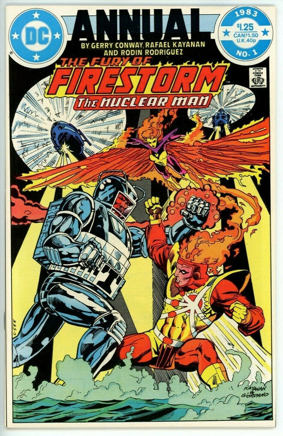 Firestorm Annual #1 (1982) - 9.2 NM- *All The Answers*