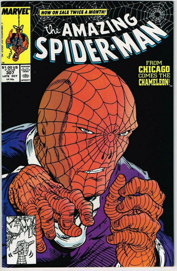 Amazing Spider Man #307 (1963) - 9.2 NM- *McFarlane/Chameleon*