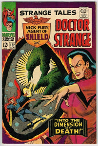 Strange Tales #152 (1951) - 6.0 FN *Into The Dimension of Death*