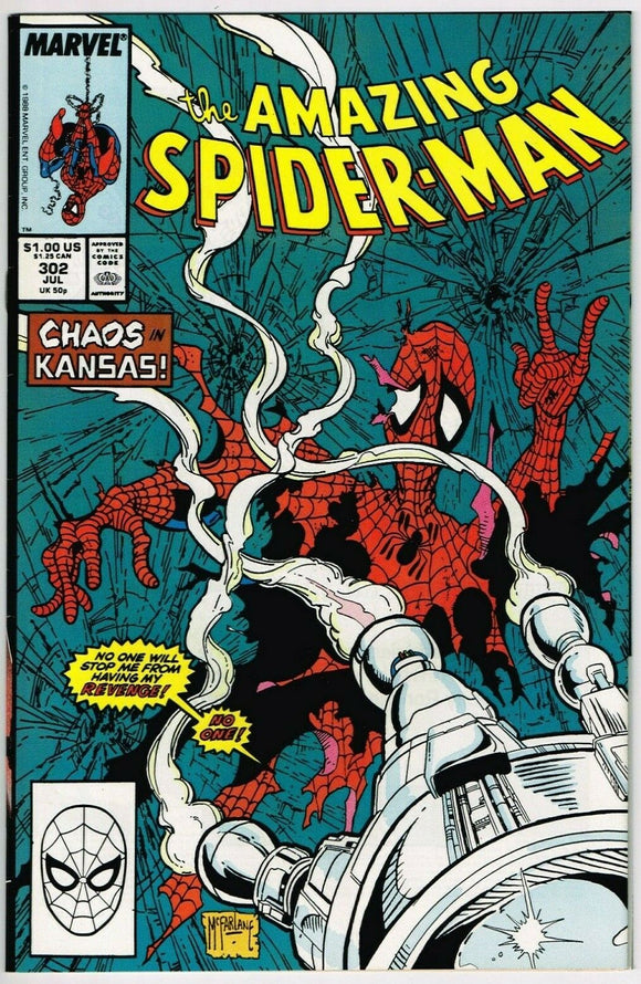 Amazing Spider Man #302 (1963) - 9.4 NM *McFarlane/Silver Sable*