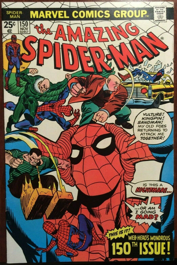 Amazing Spider Man #150 (1963) - 8.0 VF *Clone Saga Conclusion*