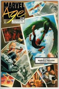 Marvel Age #130 (1983) - 8.0 VF *1st Alex Ross Marvels*