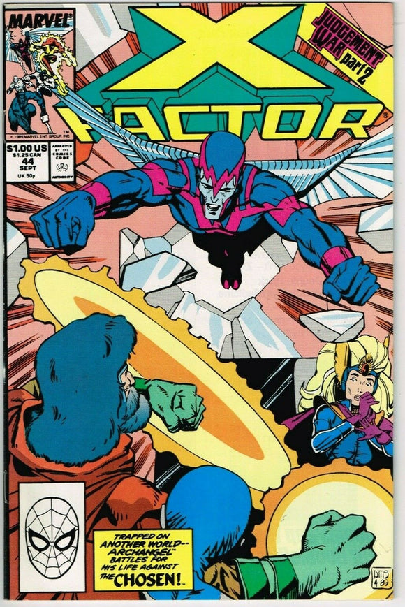 X-Factor #44 (1986) - 9.2 NM- *Another World/Judgment War*