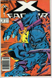 X-Factor #33 (1986) - 8.0 VF *Beast Back to Blue Fur* Newsstand