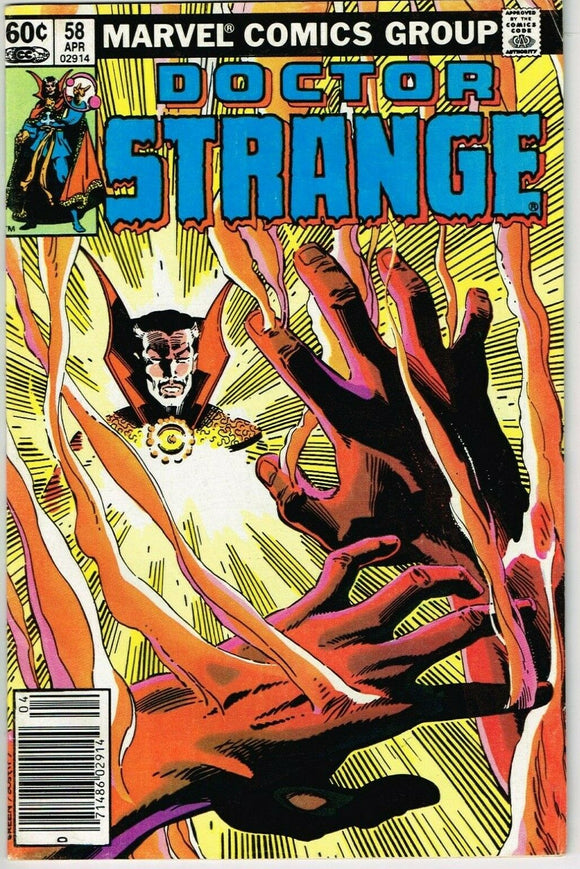 Doctor Strange #58 (1974) - 6.5 FN+ *At Loose Ends* Newsstand