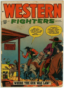 Western Fighters Vol. 4 #2 (1952) - 2.0 GD *Hillman/Krigstein*