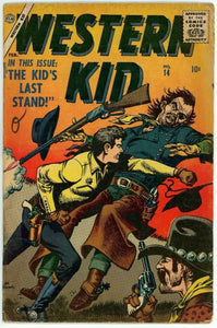 Western Kid #14 (1948) - 2.5 GD+ *Stan Lee/John Romita Sr.* Atlas Maneely Cover