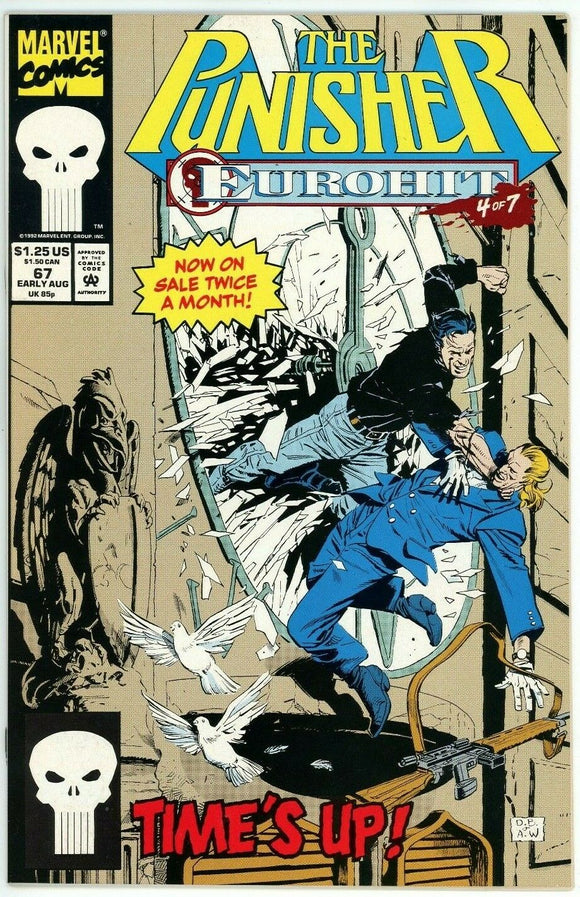 Punisher #67 (1987) - 9.0 VF/NM *Eurohit*