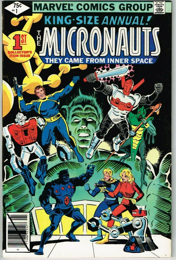 Micronauts Annual #1 (1979) - 8.0 VF *Time Stream*