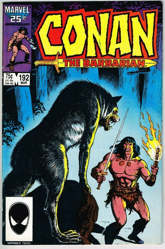 Conan the Barbarian #192 (1970) - 8.0 VF *Keeper*