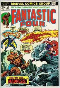 Fantastic Four #138 (1962) - 6.0 FN *Madness Is The Miracle Man*