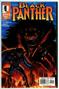 Black Panther #2 (1998) - 9.0 VF/NM *Invasion/Mephisto*