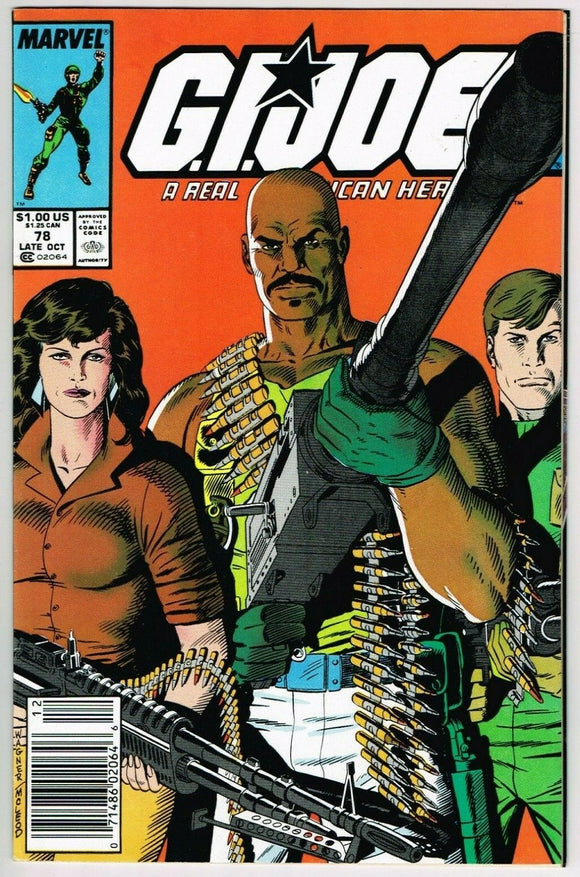 G.I. Joe #78 (1982) - 9.0 VF/NM *Payback/1st Print* Newsstand Edition