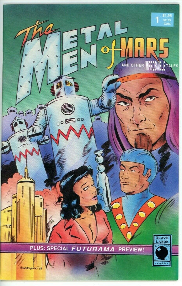 Metal Men of Mars #1 (1989) - 8.0 VF *Tasma the Congo Queen*