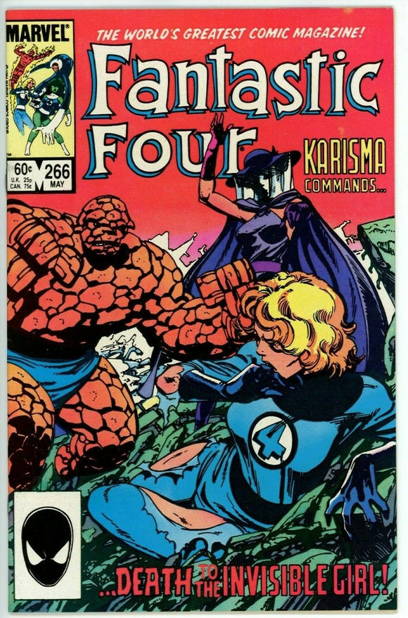 Fantastic Four #266 (1962) - 9.0 VF/NM *1st Appearance Karisma*