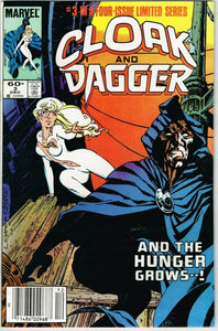 Cloak and Dagger #3 (1983) - 9.0 VF/NM *Dark Is My Love, and Deadly*