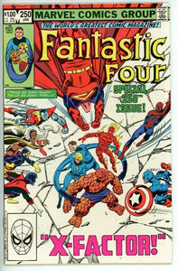 Fantastic Four #250 (1962) - 9.2 NM- *Giant-Size/X Factor*