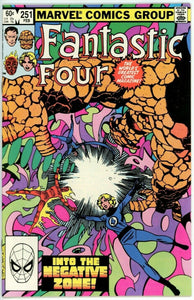 Fantastic Four #251 (1962) - 9.2 NM- *Cool Cover/Negative Zone*