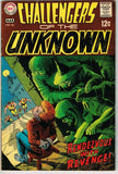 Challengers of the Unknown #66 (1958) - 5.0 VG/FN *Rendezvous With Revenge*