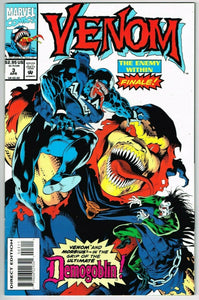 Venom: Enemy Within #3 (1994) - 8.0 VF *Venom/Morbius Vs Demogoblin*