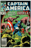 Captain America #329 (1968) - 7.5 VF- *Movers and Monsters* Newsstand
