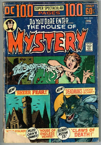 House of Mystery #224 (1951) - 1.8 GD- *Night Stalker in Slim City*