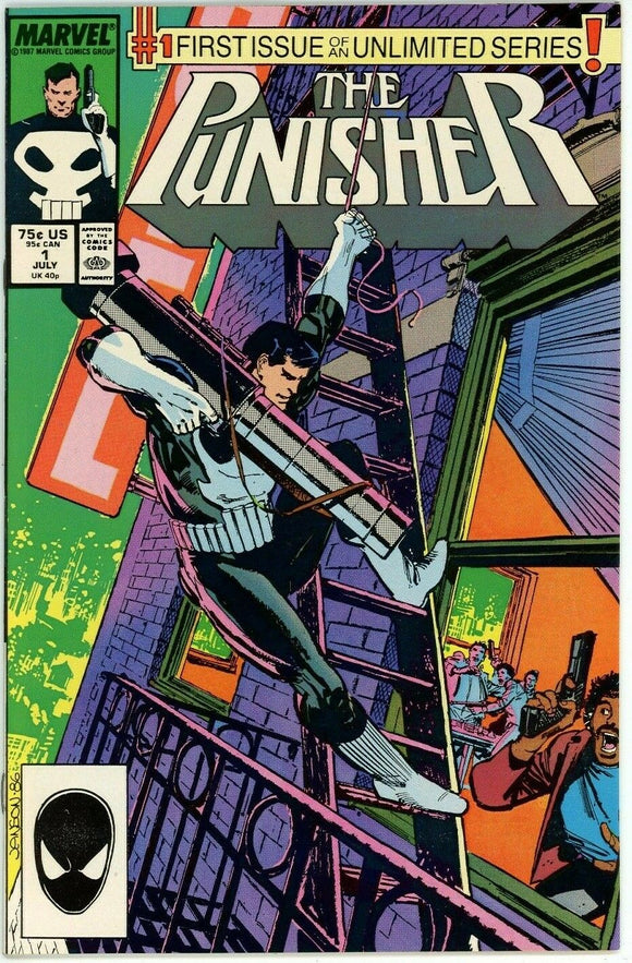 Punisher #1 (1987) - 9.4-9.6 NM+ *1st Ongoing Series/Marching Powder*