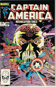 Captain America #288 (1968) - 9.0 VF/NM *Mazes/Deathlok*