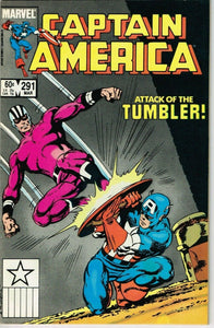 Captain America #291 (1968) - 8.0 VF *To Tame A Tumbler*