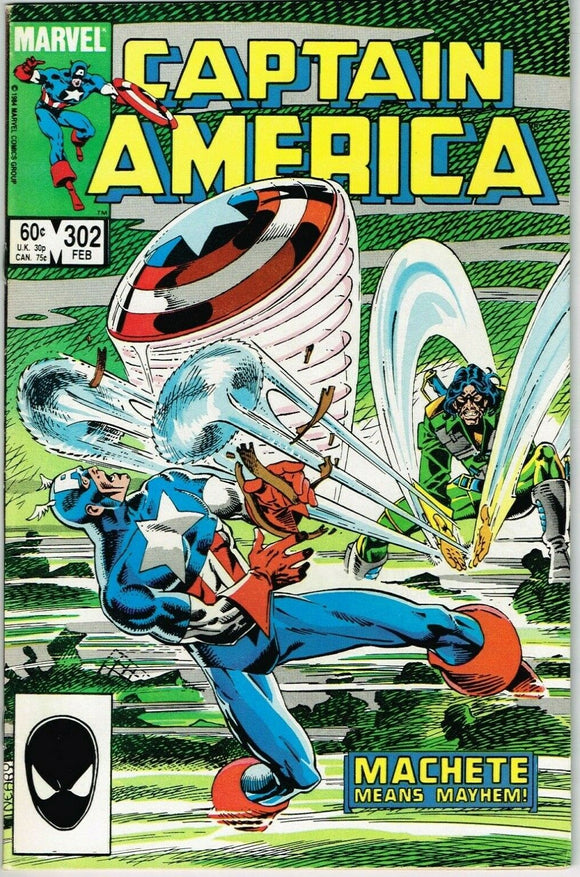 Captain America #302 (1968) - 8.0 VF *And Other Strangers*