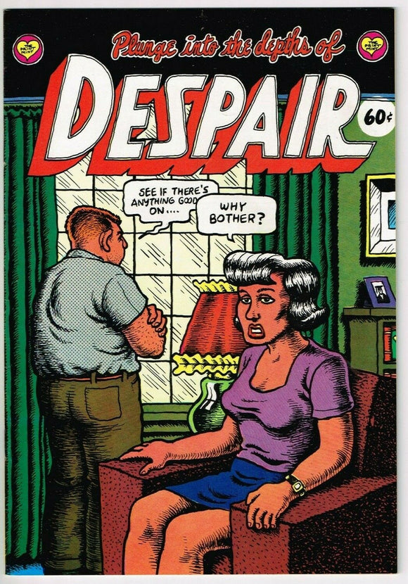 Despair #1 (1969) - 9.0 VF/NM *5th Print - R. Crumb*