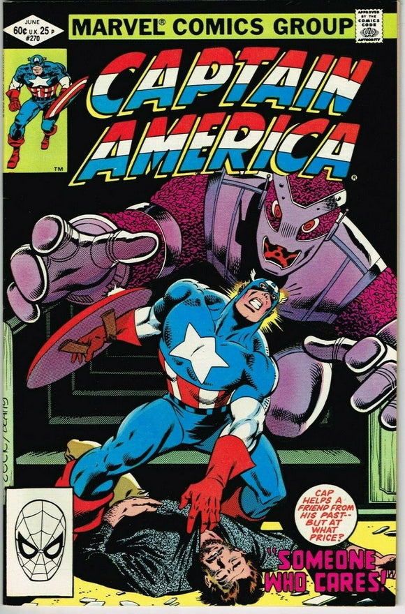 Captain America #270 (1968) - 9.0 VF/NM *Someone Who Cares*