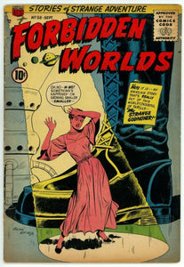 Forbidden Worlds #58 (1952) - 4.0 VG *My Strange Godfather* Great Cover