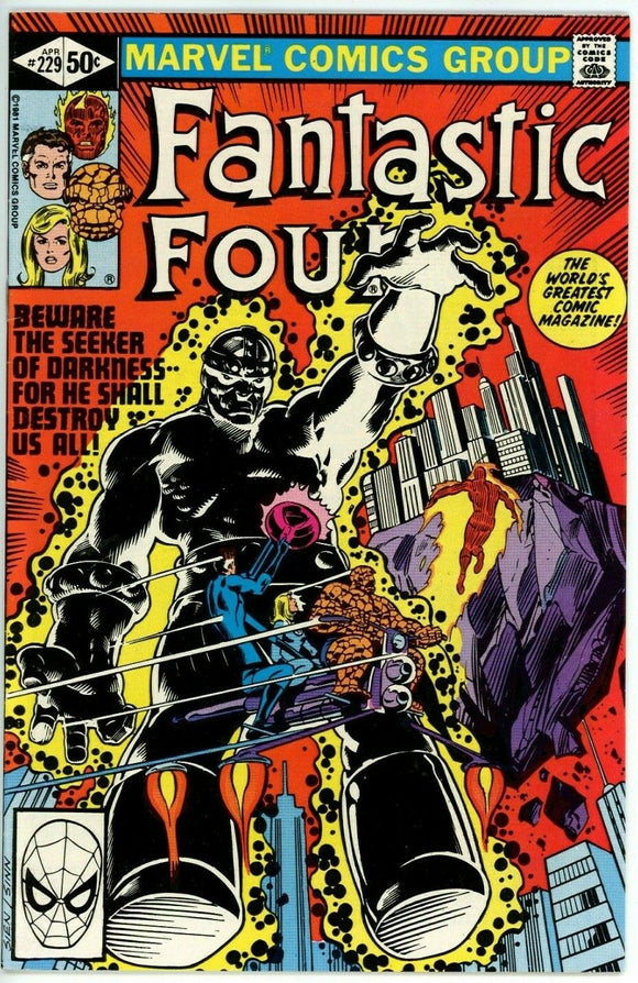 Fantastic Four #229 (1962) - 8.5 VF+ *1st Appearance Ebon Seeker*