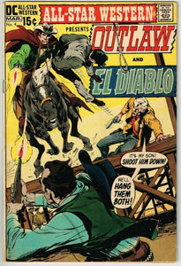 All Star Western #4 (1972) - 5.5 FN- *No Coffin For a Killer*