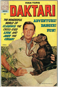 Daktari #1 (1967) - 4.0 VG *Dell Photo Cover*