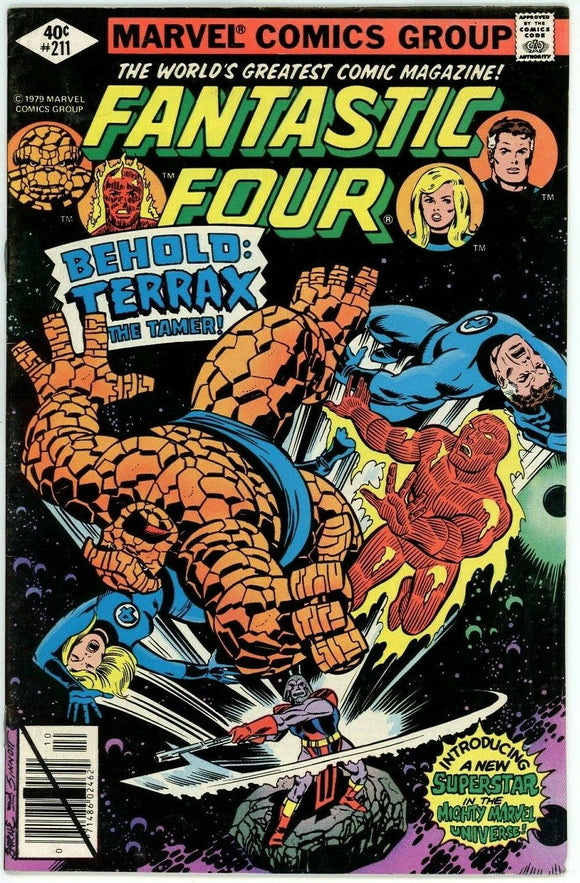 Fantastic Four #211 (1962) - 4.0 VG *1st Appearance Terrax*